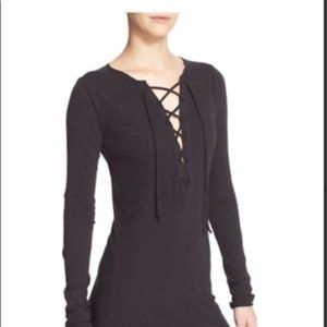 Free People Beach Psychomagic Black Maxi Dress XS